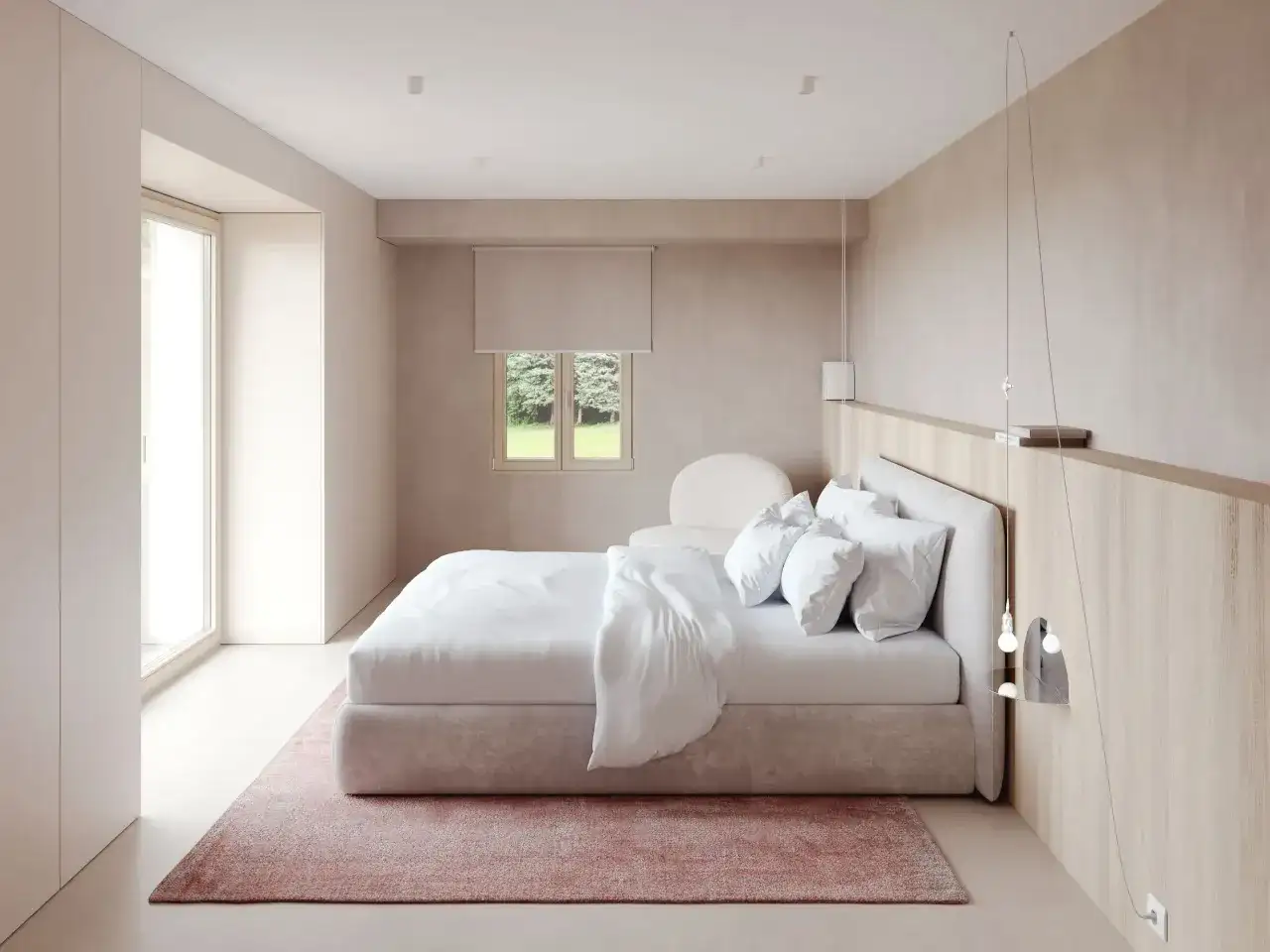 Chambre moderne simple - Créez un havre de paix épuré