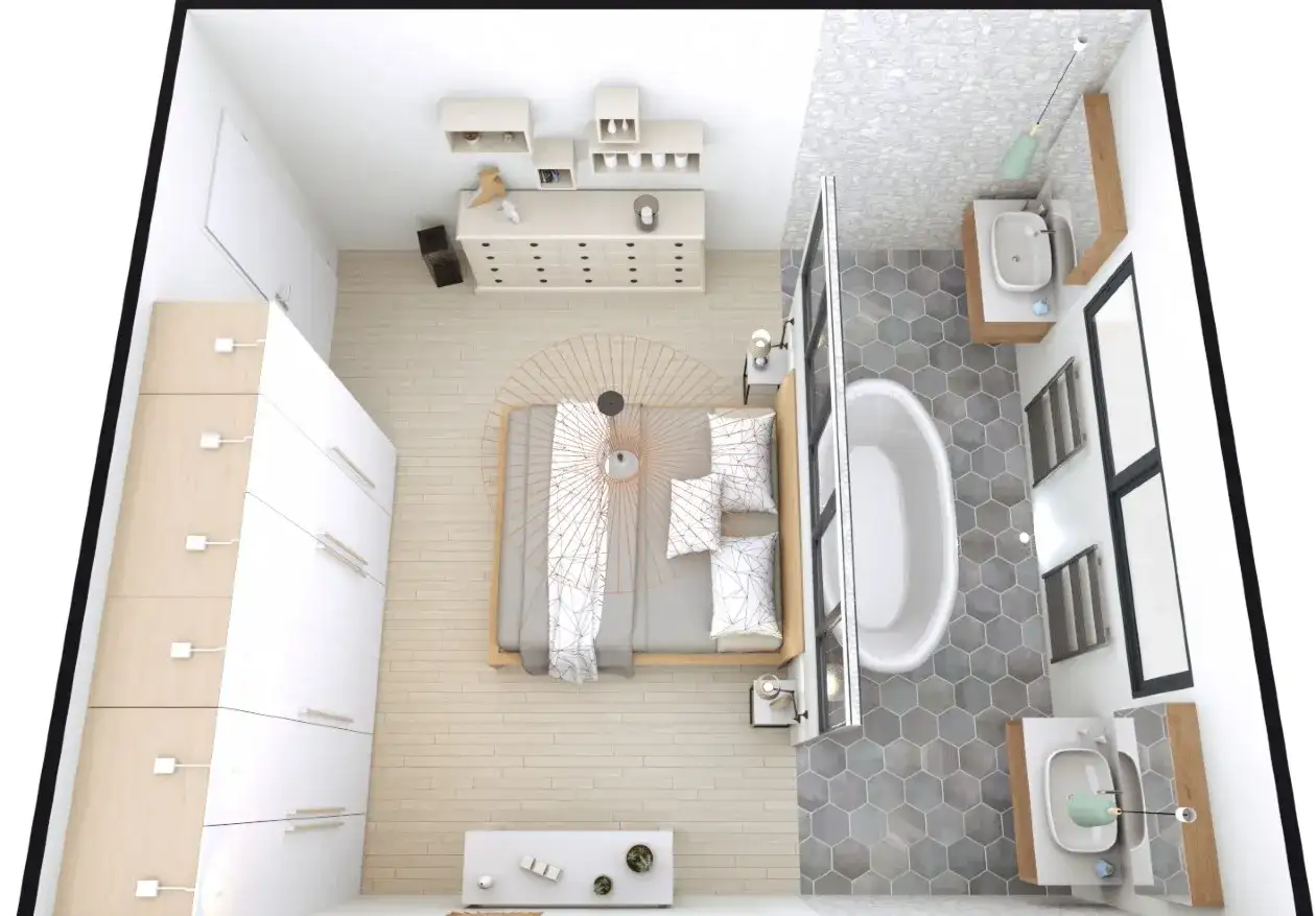 Comment réussir une suite parentale - surfaces, plans et budget