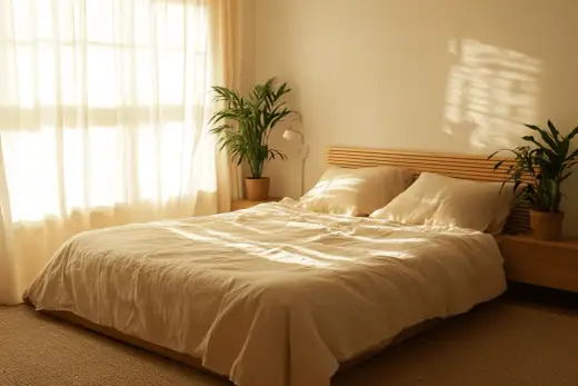 Chambre Feng Shui - Créez un cocon apaisant pour un sommeil stable