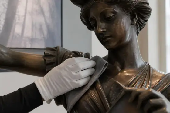 Bronze - Nettoyer au bicarbonate sans l'abîmer