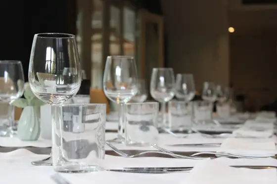 Verres à table - Le placement idéal pour chaque occasion
